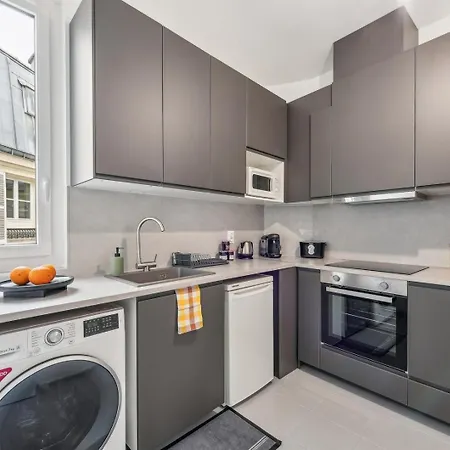 Chic 1br Near Montmartre And Palais Garnier Apartamento Paris