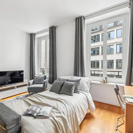 Chic 1br Near Montmartre And Palais Garnier Apartamento