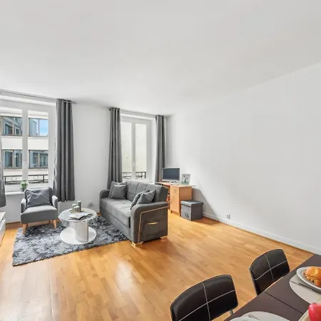 Chic 1br Near Montmartre And Palais Garnier *