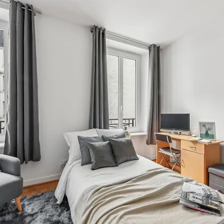 Apartamento Chic 1br Near Montmartre And Palais Garnier